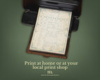 D&D 5e Character Journal Bundle Printable | Botanical Garden Edition