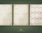 D&D 5e Character Journal Bundle Printable | Botanical Garden Edition