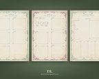 D&D 5e Character Journal Bundle Printable | Botanical Garden Edition
