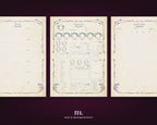 D&D 5e Character Journal Bundle Printable | Lillium Edition