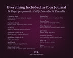 D&D 5e Character Journal Bundle Printable | Lillium Edition