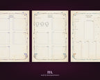 D&D 5e Character Journal Bundle Printable | Lillium Edition
