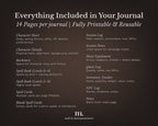 D&D 5e Character Journal Bundle Printable | Medieval Caslte Edition