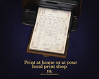 D&D 5e Character Journal Bundle Printable | Royal Griffin Edition