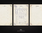 D&D 5e Character Journal Bundle Printable | Ancient Dragon Edition