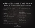D&D 5e Character Journal Bundle Printable | Ancient Dragon Edition