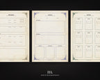 D&D 5e Character Journal Bundle Printable | Ancient Dragon Edition