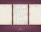 D&D 5e Character Journal Bundle Printable | Floral Fantasy Edition