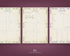 D&D 5e Character Journal Bundle Printable | Floral Fantasy Edition